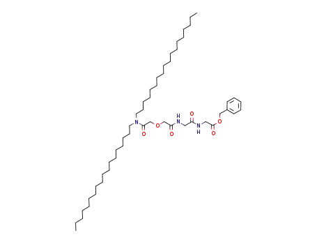 Glycine, N-[[2-(dioctadecylamino)-2-oxoethoxy]acetyl]glycyl-,
phenylmethyl ester