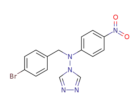 4H-1,2,4-Triazol-4-amine, N-[(4-bromophenyl)methyl]-N-(4-nitrophenyl)-