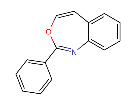 Molecular Structure of 14300-21-1 (2-Phenyl-3,1-benzoxazepine)