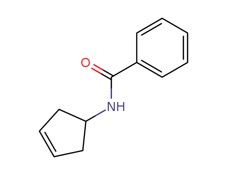 Molecular Structure of 132065-12-4 (Benzamide,  N-3-cyclopenten-1-yl-)