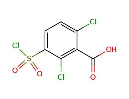 Best price/ 2,6-Dichloro-3-(chlorosulfonyl)benzoic acid  CAS NO.53553-05-2