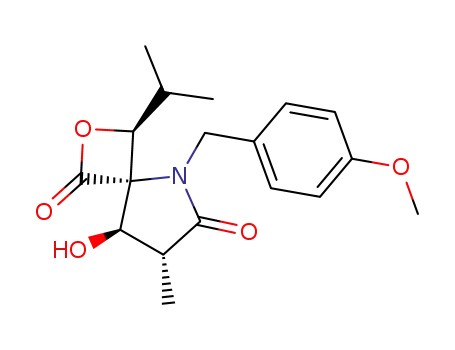 (3S,4S,7R,8R)-8-Hydroxy-3-isopropyl-5-(4-methoxy-benzyl)-7-methyl-2-oxa-5-aza-spiro[3.4]octane-1,6-dione