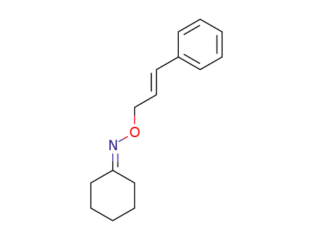 Molecular Structure of 133609-19-5 (cyclohexanone O-(3-phenylprop-2-enyl)oxime)