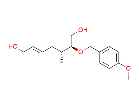 (2E,5R,6S)-6-[(4-methoxyphenyl)methoxy]-5-methyl-2-heptene-1,7-diol