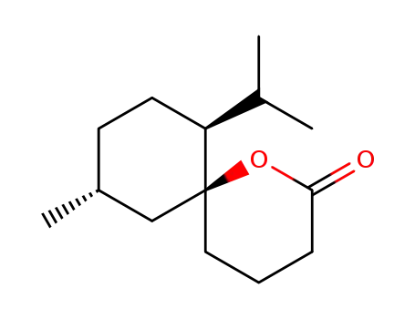 1-Oxaspiro[5.5]undecan-2-one,10-methyl-7-(1-methylethyl)-,(6S,7S,10R)-(9CI)