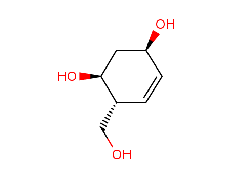 (1R, 4R, 5S)-4-hydroxyMethyl-cyclohex-2-en-1,5-diol(328926-81-4)