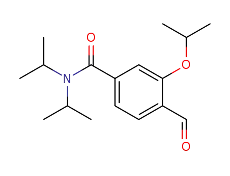 4-formyl-3-isopropoxy-N,N-diisopropylbenzamide