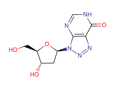 3-(2-deoxypentofuranosyl)-2,3-dihydro-7H-[1,2,3]triazolo[4,5-d]pyrimidin-7-one