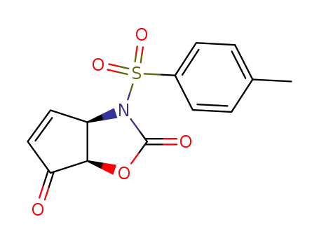 (3aR,6aR)-3-(Toluene-4-sulfonyl)-3a,6a-dihydro-3H-cyclopentaoxazole-2,6-dione