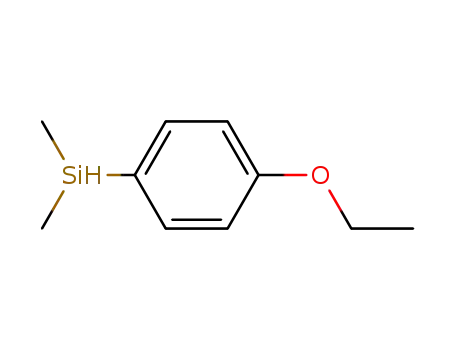 Molecular Structure of 36875-64-6 (Silane, (4-ethoxyphenyl)dimethyl-)