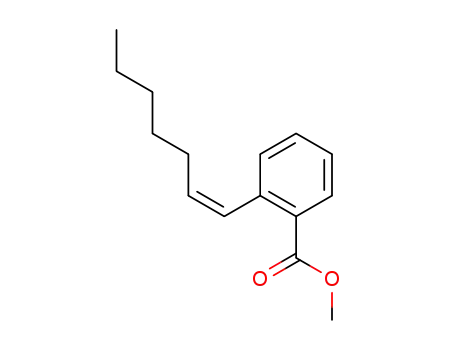 methyl (Z)-2-(hept-1-en-1-yl)benzoate
