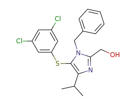 1H-Imidazole-2-methanol,
5-[(3,5-dichlorophenyl)thio]-4-(1-methylethyl)-1-(phenylmethyl)-