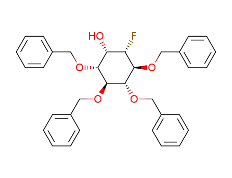 (+)-1L-3,4,5,6-Tetra-O-benzyl-1-deoxy-1-fluoro-myo-inositol