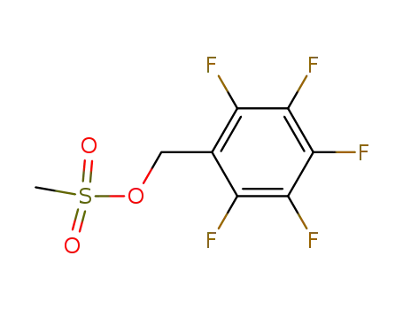 Benzenemethanol, 2,3,4,5,6-pentafluoro-, methanesulfonate