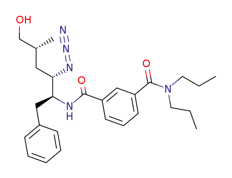 1,3-Benzenedicarboxamide,
N'-[(1S,2S,4R)-2-azido-5-hydroxy-4-methyl-1-(phenylmethyl)pentyl]-N,N
-dipropyl-