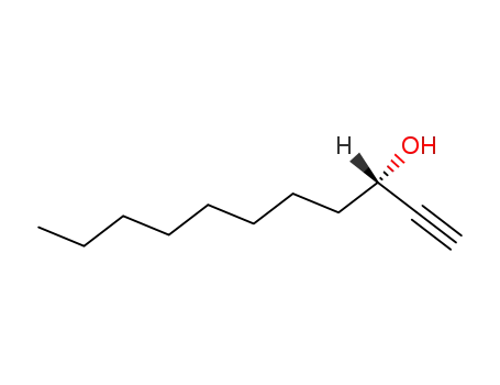 Molecular Structure of 70095-33-9 (1-Undecyn-3-ol, (3S)-)