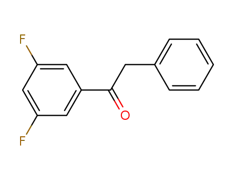Molecular Structure of 181697-20-1 (3',5'-DIFLUORO-2-PHENYLACETOPHENONE)