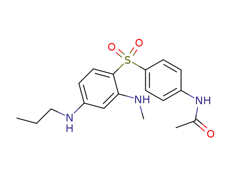 4'-acetamino-2-methylamino-4-n-propylamino-diphenylsulfone
