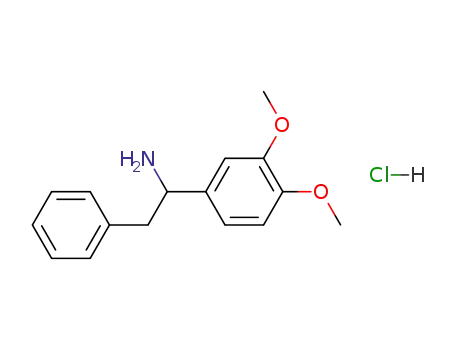 Molecular Structure of 6275-09-8 (1-(3,4-dimethoxyphenyl)-2-phenylethanamine)