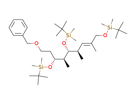 [(E)-(3R,4S,5R,6R)-3,5,9-Tris-(tert-butyl-dimethyl-silanyloxy)-4,6,8-trimethyl-non-7-enyloxymethyl]-benzene