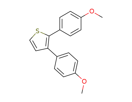 2,3-Bis(4-methoxyphenyl)thiophene