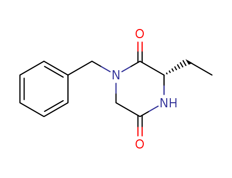 (3S)-1-benzyl-3-ethylpiperazine-2,5-dione