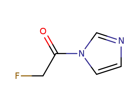 Molecular Structure of 161468-13-9 (1H-Imidazole, 1-(fluoroacetyl)- (9CI))