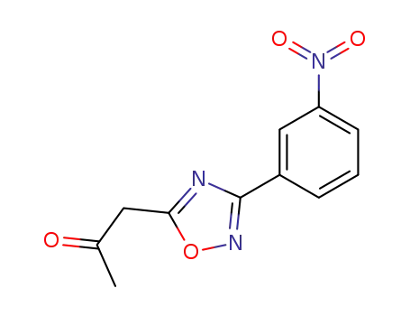 1-[3-(3-nitro-phenyl)-[1,2,4]oxadiazol-5-yl]-propan-2-one