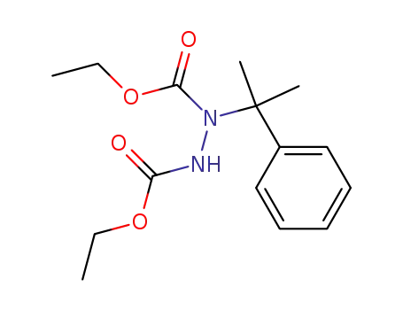 1,2-Hydrazinedicarboxylic acid, 1-(1-methyl-1-phenylethyl)-, diethyl
ester