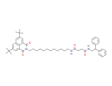 N-{12-[5,8-di(tert-butyl)-1,3-dioxo-1H-benzo[de]isoquinolin-2(3H)-yl]dodecyl}-N'-(2,2-diphenylethyl)-succinamide