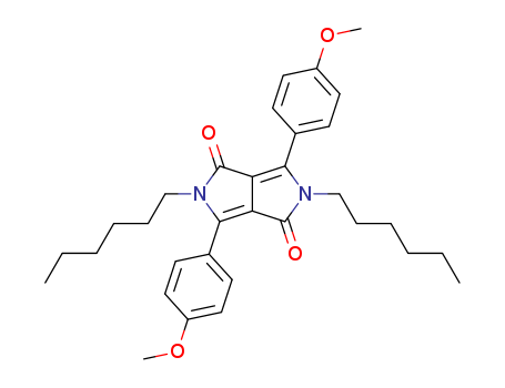 2,5-dihexyl-3,6-bis(4-methoxyphenyl)pyrrolo[3,4-c]pyrrole-1,4(2H,5H)-dione