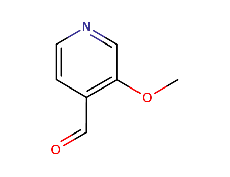 Molecular Structure of 1849-52-1 (3-Methoxyisonicotinaldehyde)