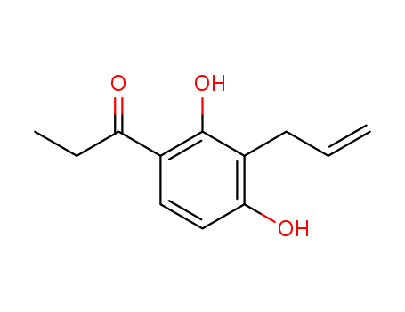 1-Propanone, 1-[2,4-dihydroxy-3-(2-propenyl)phenyl]-