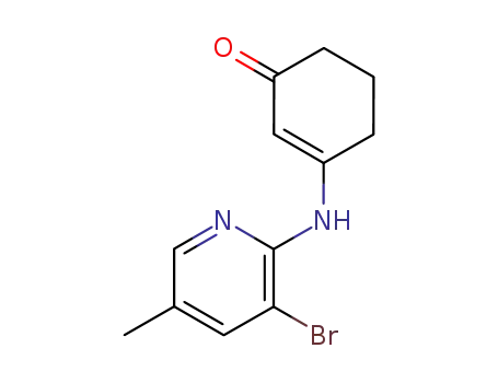 3-<(3-bromo-5-methyl-2-pyridinyl)amino>cyclohex-2-en-1-one