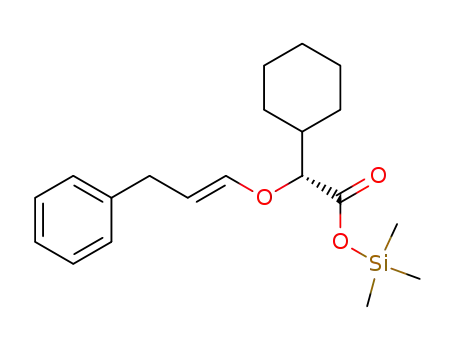 Molecular Structure of 116279-22-2 ((C<sub>6</sub>H<sub>11</sub>)CHOCO<sub>2</sub>Si(CH<sub>3</sub>)3C<sub>3</sub>H<sub>4</sub>(C<sub>6</sub>H<sub>5</sub>))