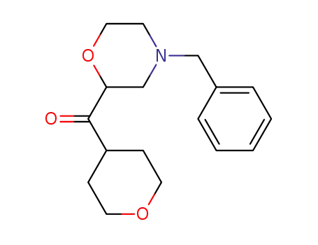 Methanone, [4-(phenylmethyl)-2-morpholinyl](tetrahydro-2H-pyran-4-yl)-