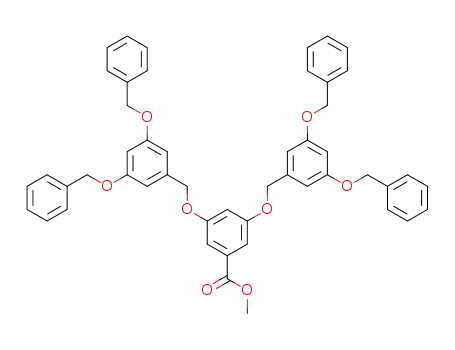 Benzoic acid, 3,5-bis[[3,5-bis(phenylmethoxy)phenyl]methoxy]-, methyl
ester