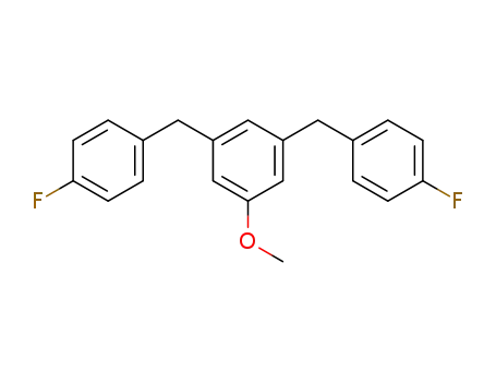 Benzene, 1,3-bis[(4-fluorophenyl)methyl]-5-methoxy-