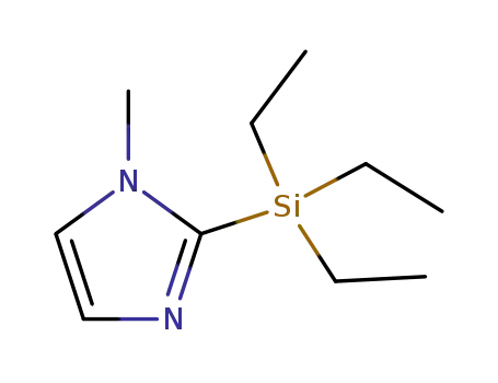 1H-Imidazole, 1-methyl-2-(triethylsilyl)-