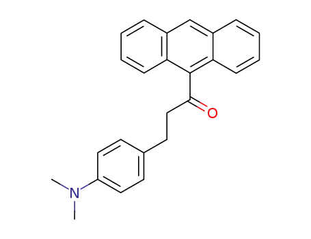 Molecular Structure of 80525-77-5 (1-Propanone, 1-(9-anthracenyl)-3-[4-(dimethylamino)phenyl]-)