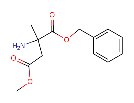 C<sup>α</sup>-methyl-D,L-aspartic acid α-benzyl β-methyl diester
