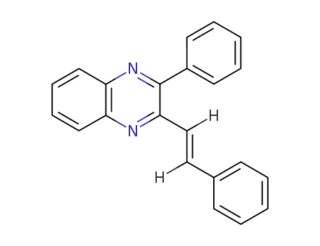 (E)-2-phenyl-3-styrylquinoxaline