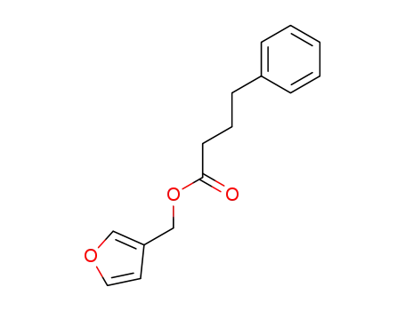 Molecular Structure of 191471-32-6 (Benzenebutanoic acid, 3-furanylmethyl ester)