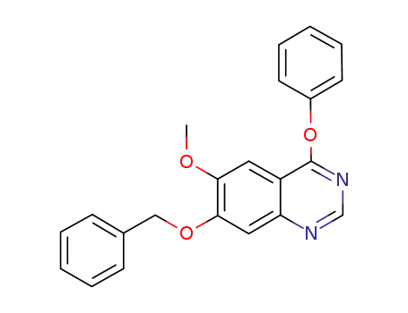 7-benzyloxy-6-methoxy-4-phenoxyquinazoline