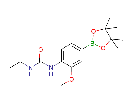 4-(3-에틸루레이도)-3-메톡시페닐보론산, 피나콜 에스테르