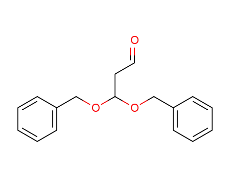 3,3-dibenzyloxypropanal