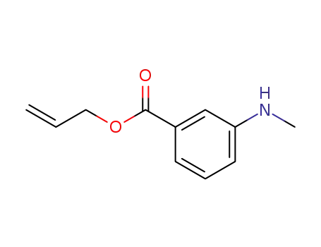 벤조산, 3-(메틸아미노)-, 2-프로페닐 에스테르(9CI)
