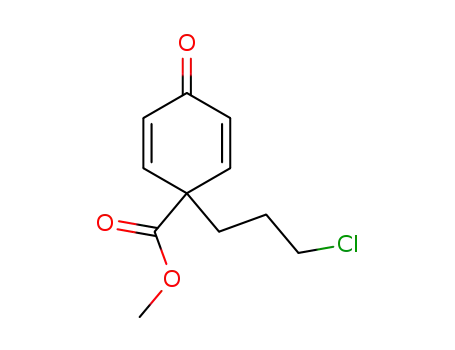 2,5-Cyclohexadiene-1-carboxylic acid, 1-(3-chloropropyl)-4-oxo-,
methyl ester