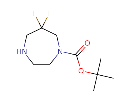 6,6-difluoro-[1,4]diazepane-1-carboxylic acid tert-butyl este