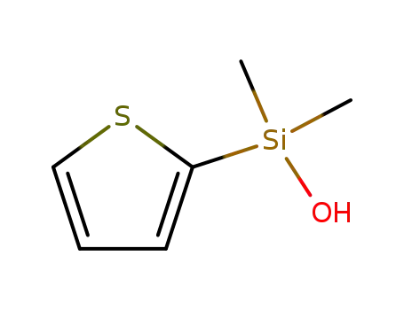 Molecular Structure of 197009-90-8 (THIEN-2-YL-DIMETHYLSILANOL)